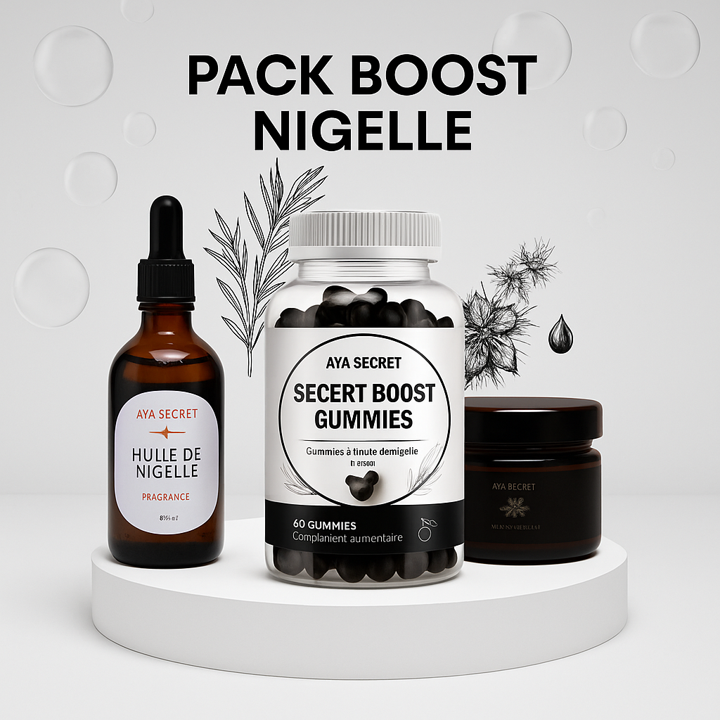 BEST SELLER PACK BOOST NIGELLE : Pré commande ✨