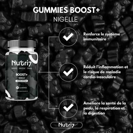 GUMMIES NIGELLE - BOOST+