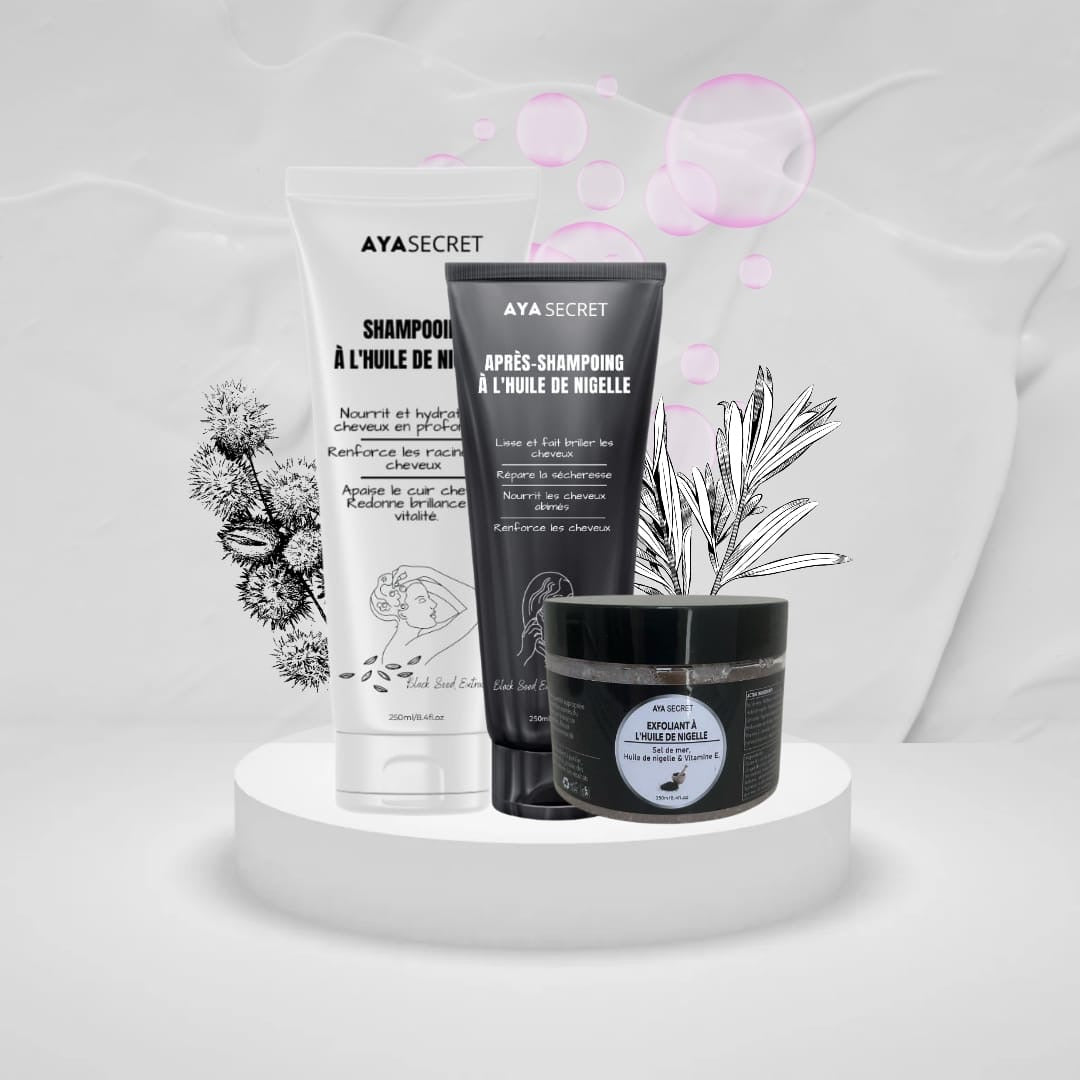 🌿 Pack Soin Cheveux & Corps à l’Huile de Nigelle