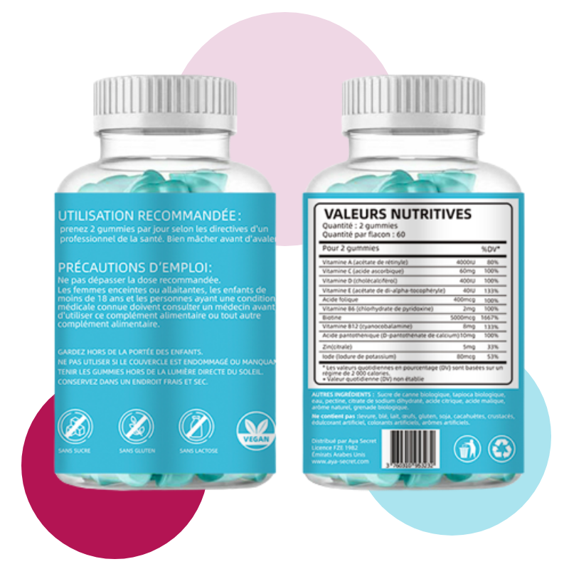 SECRET HAIR GUMMIES - BEST SELLER