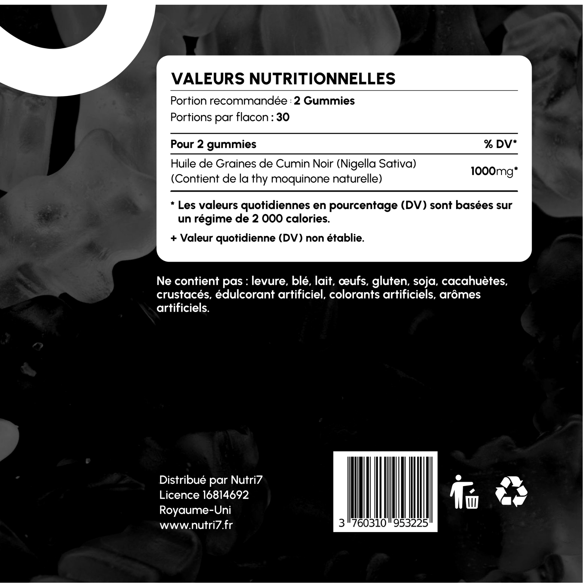 GUMMIES NIGELLE - BOOST+